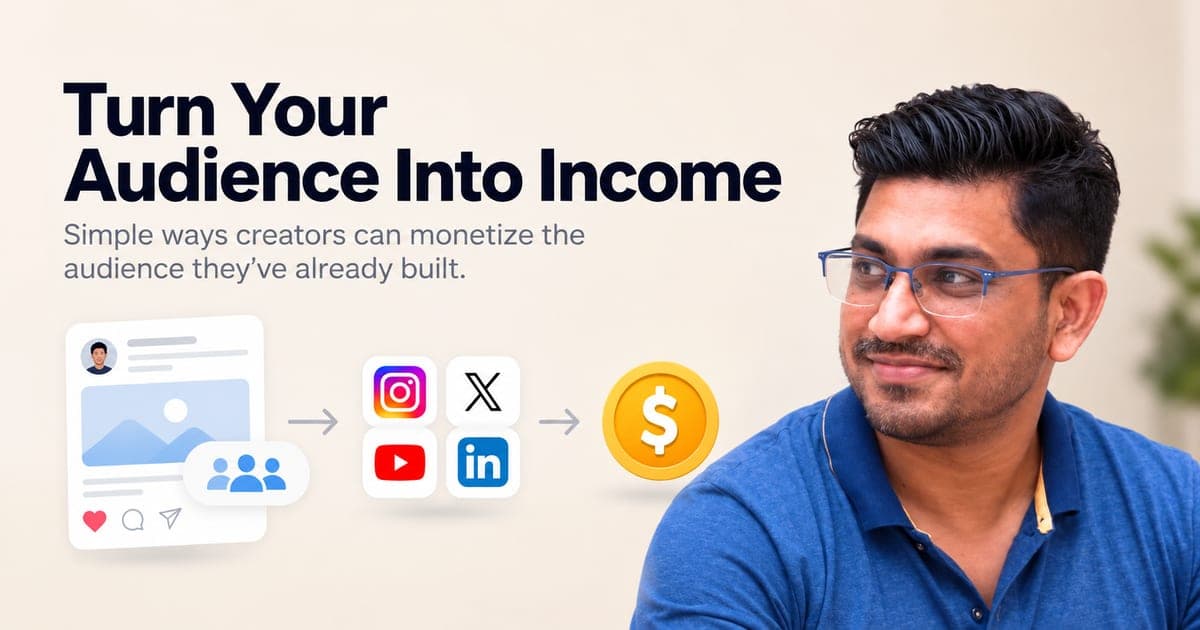 How Influencers Can Monetize Their Audience