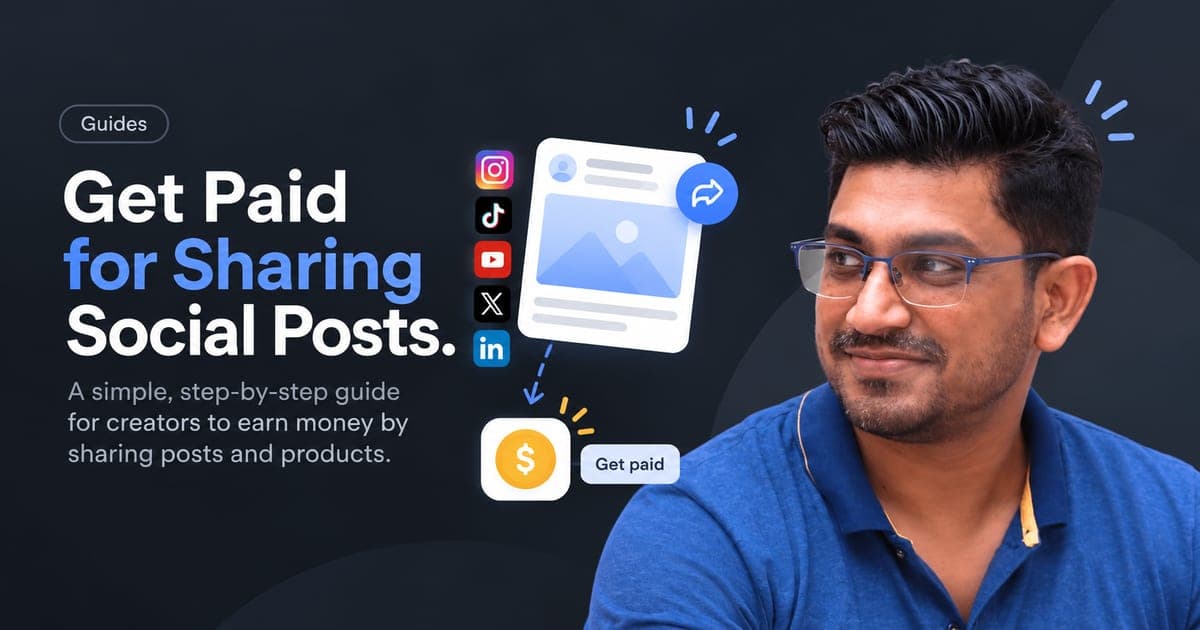 How to Get Paid for Sharing Social Media Posts